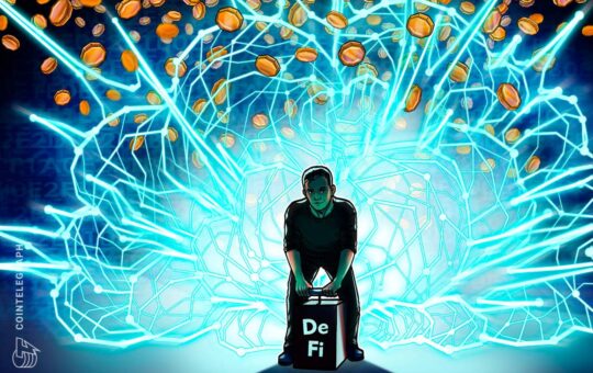 Data shows parabolic-style growth in layer-2-based DeFi and DEX platforms