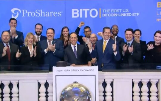 First Bitcoin ETF Opens Up, CME Futures Spike Higher