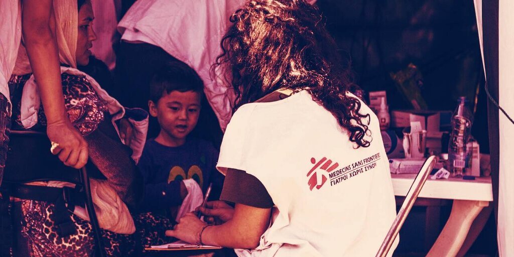 Médecins Sans Frontières Receives $3.5 Million ETH Donation From NFT Sale