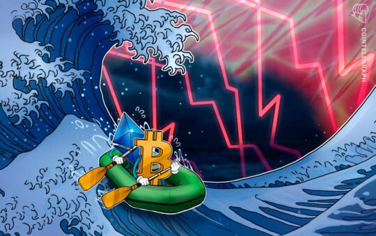 Ethereum acts as a 'hedge' in Bitcoin price crash as ETH/BTC hits 3-year high
