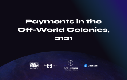 Payments in the Off-World Colonies, 2121