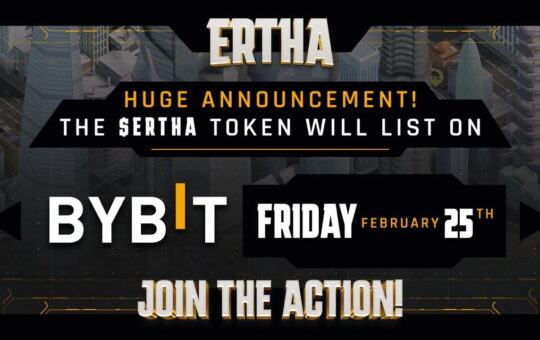 ERTHA Listing on ByBit – Sponsored Bitcoin News