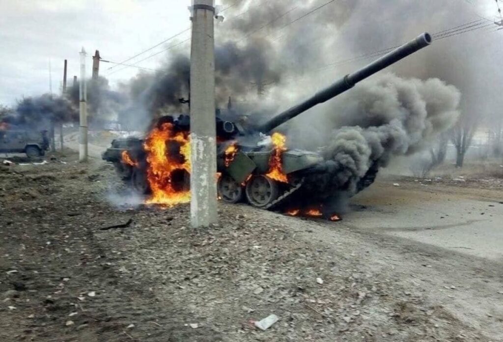 Anonymous Reportedly Pledges to Pay Russian Soldiers USD 44K in Bitcoin per Surrendered Russian Tank