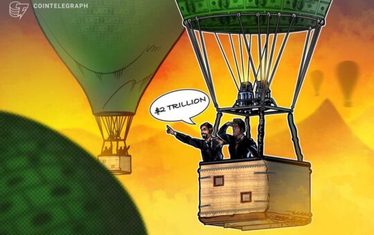 Crypto rallies to $2T market cap as institutions signal readiness to enter