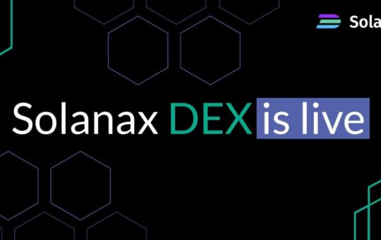 Solanax Platform is Officially LIVE!