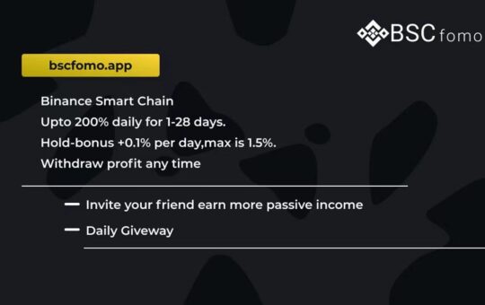Introducing BSCFomo: The Hybrid ROI dApp Project