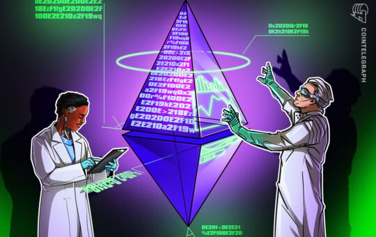 40%+ Ethereum PoS nodes are controlled by 2 addresses says Santiment data