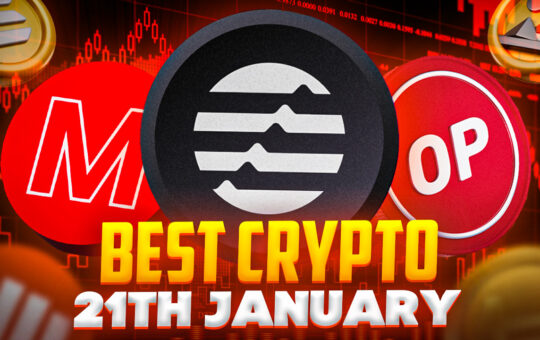 Best Crypto to Buy Today 21st January – APTOS, MEMAG, OP, FGHT, HBAR, CCHG, SOL, RIA, MANA, TARO, D2T