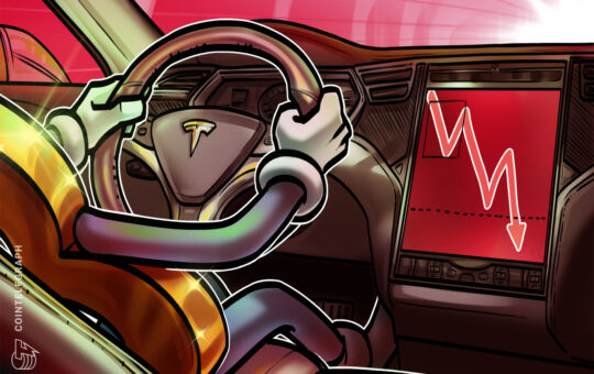 Tesla records $140M Bitcoin net loss in 2022