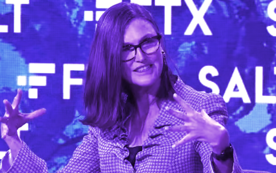 Coinbase Bull Cathie Wood’s Ark Innovation ETF Has Best Month Ever
