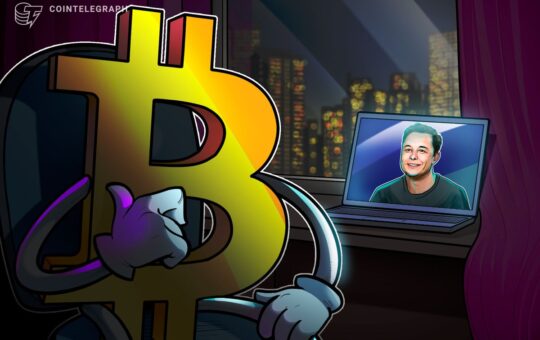 Elon Musk slams ‘heavy-handed’ Fed as ex-BitMEX CEO sees $1M BTC price