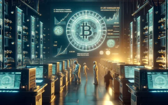 An experimental laboratory where developers monitor fee fluctuations after the Bitcoin halving.