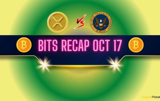Important Ripple v. SEC Lawsuit Updates, Bitcoin (BTC) Price Rally, and More: Bits Recap Oct 17