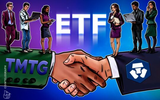 Trump Media looks to partner with crypto.com to launch ETFs