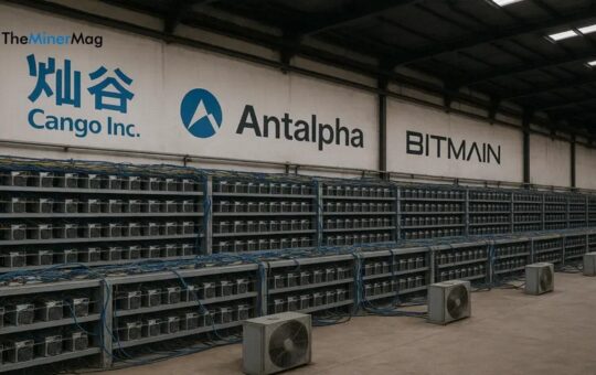 Cango Finalizes 18 EH/s Mining Acquisition, Surpasses 50 EH/s as Antalpha Ties Deepen