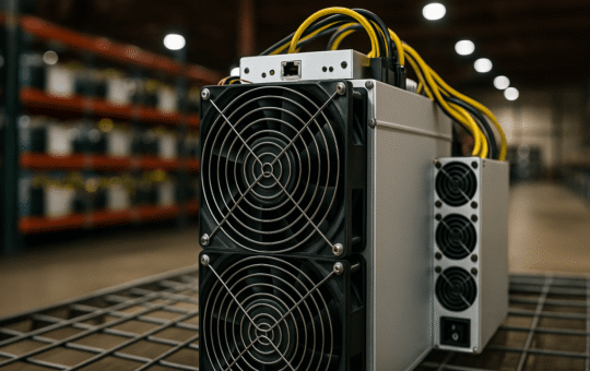 From High Gear to Grind: Bitcoin Hashrate Slides 75 EH/s After Etching New Record