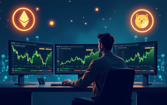 Ethereum and DOGE leveraged trades