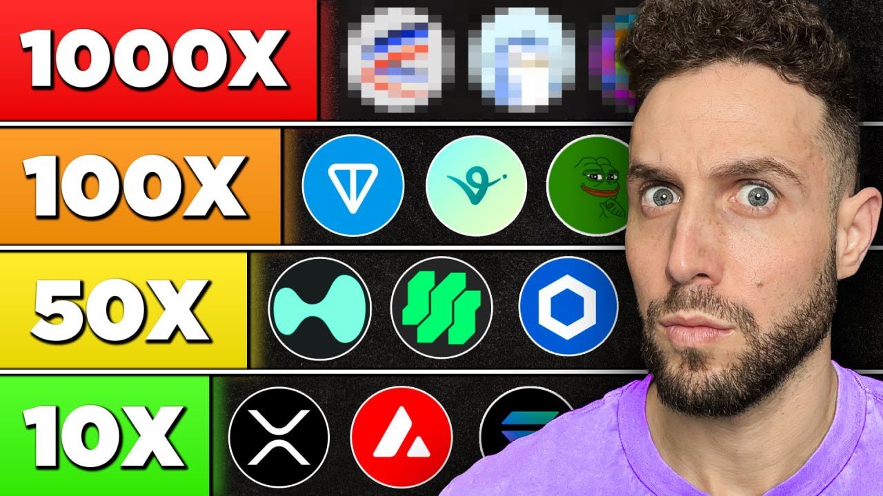 The ULTIMATE Crypto Tier List of 2025 (100X Potential) - MrCryptoEarnings