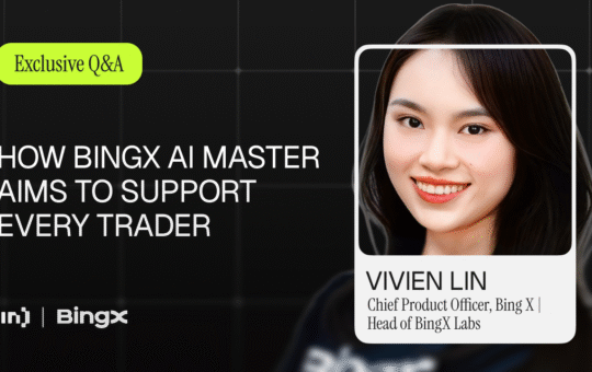 Vivien Lin on Building BingX AI Master and Where AI in Trading Is Headed