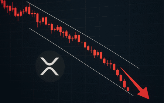 XRP weakens with bearish channel signalling further decline