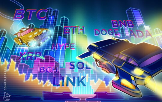 Price Predictions for BTC, ETH, BNB, XRP, SOL, DOGE, HYPE, ADA, BCH, LINK