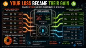 Miner Weekly – The Great Bitcoin Mining Power Shift: Who Won Q1?
