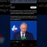 Putin: Iran conflict escalates, unpredictable global impact #shorts