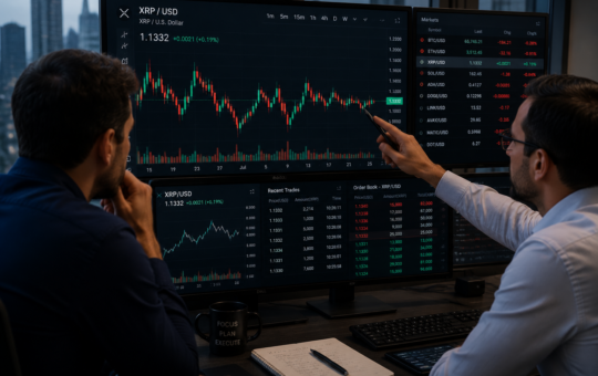 XRP faces resistance below the 50-Day EMA despite improving momentum
