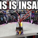 Powering 4 Bitcoin Solo Miners with ONE Server PSU!