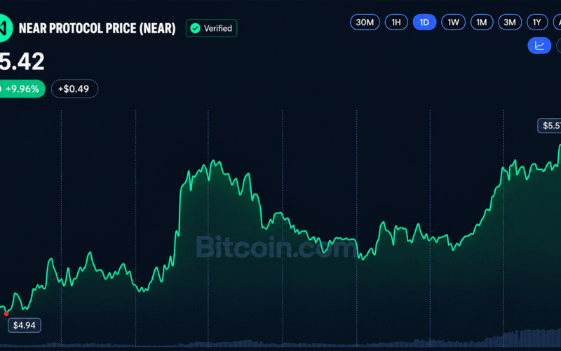 BCH and NEAR Surge 34% as Altcoins Outpace Bitcoin