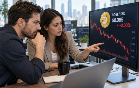 Dogecoin dips by 11% this week as whale balances shrink