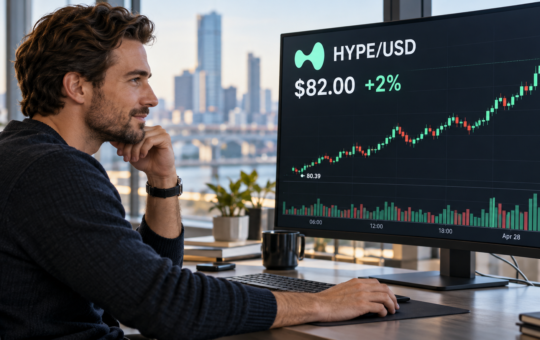 HYPE rebounds near $82 as Ripple Prime expands institutional access to Hyperliquid markets